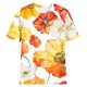 thumbnail image 4 of Fiudx Liquidación de Ahorros de Verano Blusas Informales de Manga Corta con Cuello Redondo y Estampado a La Moda para Mujer, 4 of 4