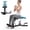 BlackBlue, variant on Simenmax Adjustable Weight Bench for Home Gym, 9-Position Incline/Decline, Foldable, Heavy Duty Workout Bench for Full Body Training (Chest, Legs, Abs, Dumbbell Exercises)