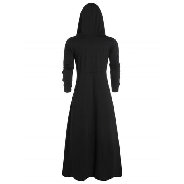 Manteau Rétro Punk Gothique à Capuche Mode pour Hommes