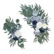 thumbnail image 2 of Flores de arco de boda BLESIY 2 uds guirnalda colgante artificial centro de mesa, 2 of 8