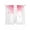 Pink, variant on Modern Sage Green Sheer Curtains 96 Inch Length 2 Panels Set, Gradient Floral Abstract Bohemian White Voile Window Treatment Semi Sheer Long Curtains Drapes for Bedroom/Living Room/Kitchen 52"x96"x2