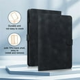thumbnail image 6 of Case for Samsung Galaxy Tab A9+/ A9 Plus 11 inch 2023 SM-X210/ X215/ X216, Magnetic Clasp Stand Premium PU Leather Case with Pen Holder for Galaxy Tab A9 Plus Tablet Case,Black, 6 of 9