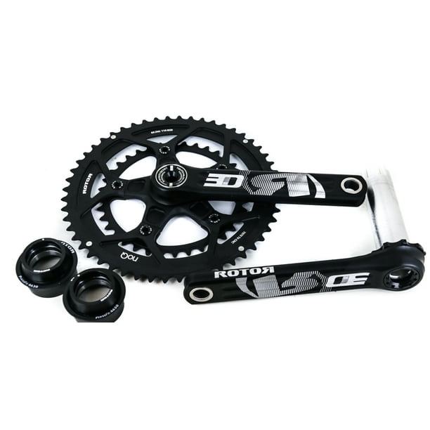 Rotor 3D30 Road / Tri Bike Crankset 52/36T 162.5mm 110BCD 10/11s + PF30