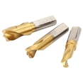 thumbnail image 4 of Juego de 3 brocas para soldadura por puntos de cobalto HSS CO, accesorios de corte para cortador de soldadura de 1/4 pulg., 5/16 pulg. y 3/8 pulg., 4 of 15
