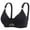 Black, variant on XuJwPNcy Womens Push up Everyday Bras Comfortable Wireless Bralettes V Neck Seamless Bra Breathable Wire Free Basic Bras