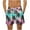 Multicolor #03, variant on Mens Shorts Plus Size Shorts S-5XL Fashion Hawaiian Print Swim Trunks Casual Baggy Beach Shorts for Men Elastic Waist Drawstring Summer Shorts with Pockets