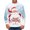 Light Blue, variant on LYXSSBYX Big and Tall Mens Shirts Long Sleeve Men Casual Round Neck Short Sleeve Pullover Snowman Printed Realistic Print T-Shirt