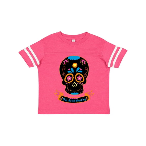 Inktastic Day of the Dead Skull Blk Boys or Girls Toddler T-Shirt