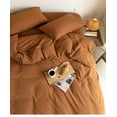 thumbnail image 2 of Zhuge Bed Sheets Set, Bedding Sheets Pillowcases Kit, Twin Bed Set, Hotel Bedding, Home Decor(Brown), 2 of 5