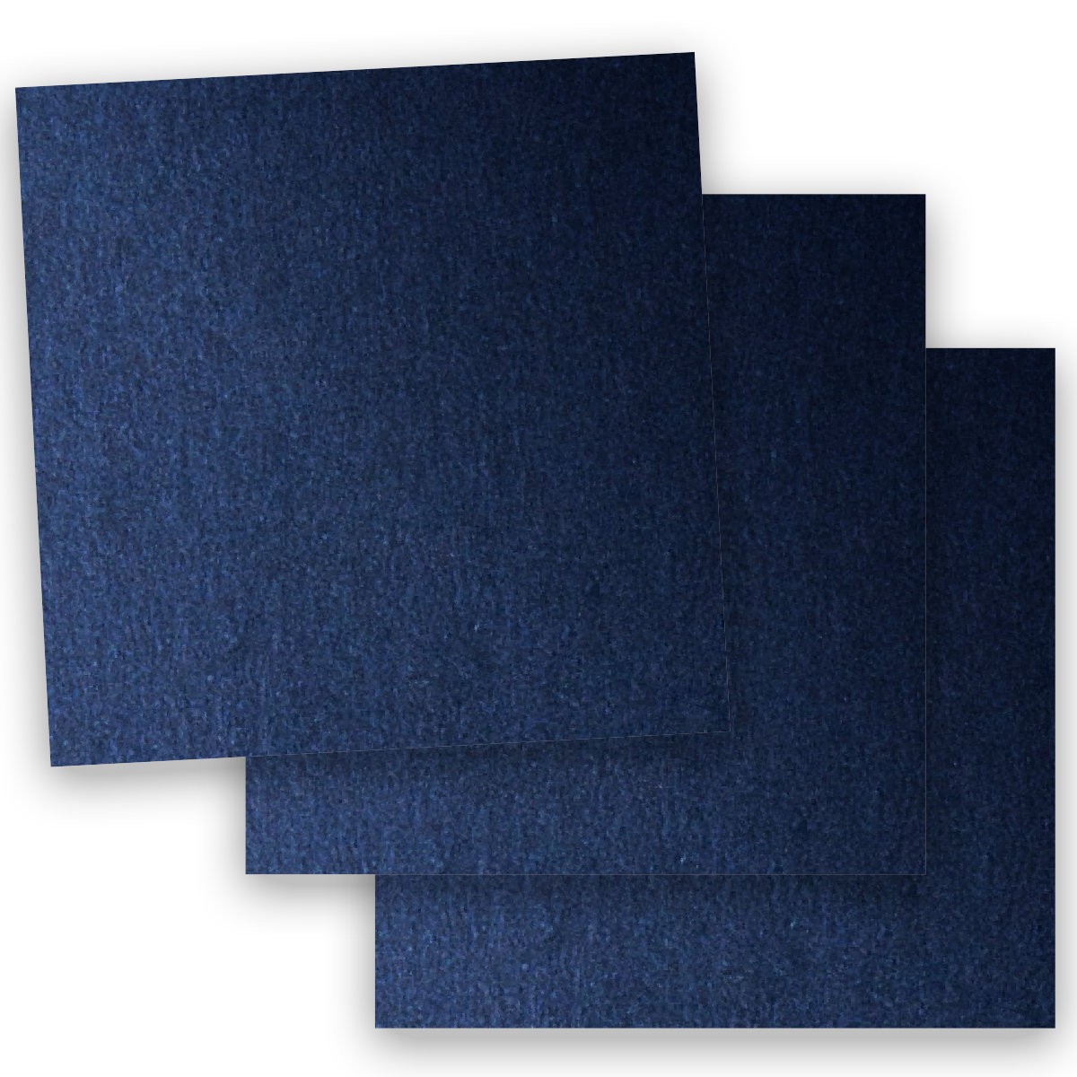 Metallic DARK BLUE LAPIS 12X12 (Square) Paper 105C Cardstock 100 PK