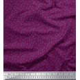 thumbnail image 1 of Soimoi Poly Georgette Fabric Artistic Leaves Decor Fabric Printed Yard 52 Inch Wide, 1 of 5