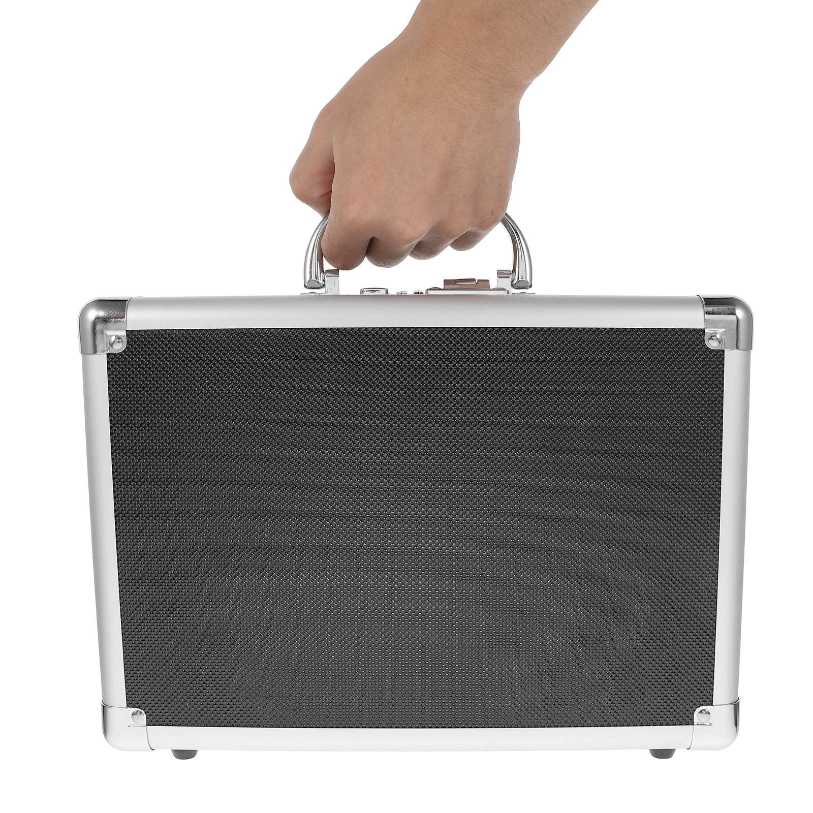 LEORX 1Pack Versatile Use Hard Briefcases for Men with Wear-Resistant Buffer Feet 11.4x8.06x4.13in