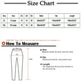 thumbnail image 3 of Puntoco Womens pants clearance，Women's Mid Ripped Denim Frayed Hem Casual Jeans Denim Trousers, 3 of 9