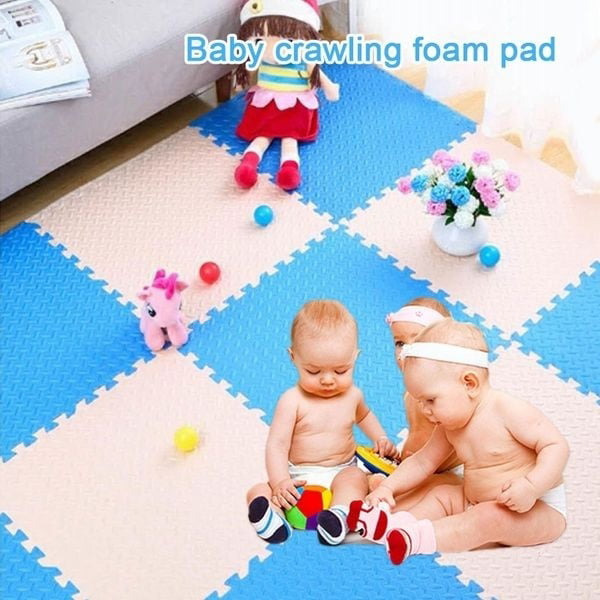 Details about   12 Pcs Kids Soft EVA Foam Interlocking Puzzle Play Mat for Exercise and Yoga 