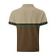thumbnail image 3 of Mens Manga Corta Botón Abajo Camisas con Bolsillo Pulover Botón de Impresión de la Camisa de Solapa de Poliéster Cuello de Vuelta, Blusa Casual para Hombres, 3 of 5