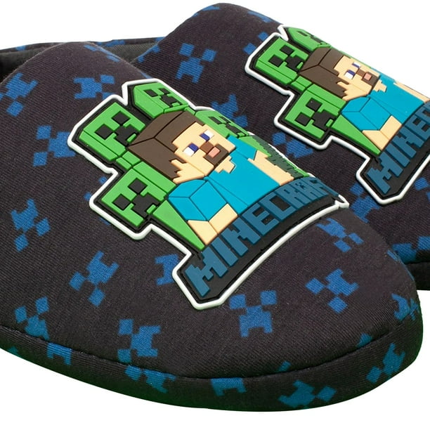 Minecraft slippers walmart deals
