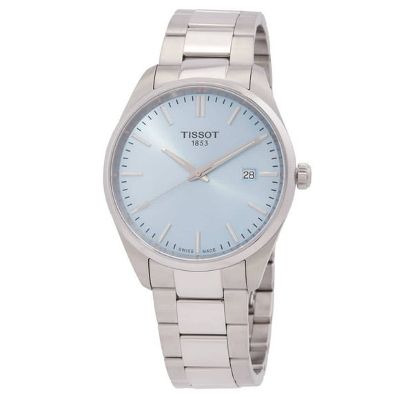 Tissot PR 100 Quartz Ice Blue Dial Men's Watch T1504101135100