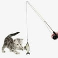 thumbnail image 4 of Cat Teaser Toy Playing Toy Juguetes educativos Pesca retráctil interactiva La herbívora Yuyangstore Juguetes para gatos, 4 of 8