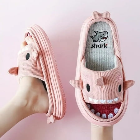

CoCopeanut Cute Animals EVA Linen Slipper for Women Designer Lovely Corgi Autumn Cartoon Home Shoes Slides Thick Sole Couples Men Sandals