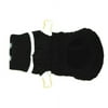 Fashion Pet Cable Knit Dog Sweater - Black - Large (19"-24" From Neck Base to Tail)
