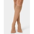 thumbnail image 3 of No nonsense Women's Sheer Knee Highs with Comfort Top 8 Pair Pack, Tan, Plus, 3 of 4