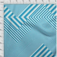 thumbnail image 4 of oneOone Silk Tabby Sky Blue Fabric Diy Clothing Quilting Fabric Print Fabric By Yard 42 Inch Wide, 4 of 6