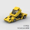 Speed Champions Car Back to the Futured Sets Model Building Bricks Supercar City Super Run Racing Sports Vehicle MOC Technique