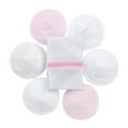 thumbnail image 1 of Minnieouse Almohadillas de bambú para el pecho de 6 piezas, respetuosas con la piel, alta absorción de agua, gran elasticidad, cojín para pezón de Accesorios de disfraces 4Blanco/2 Rosa cereza Minnieouse AP011858-02, 1 of 4