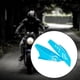 thumbnail image 5 of Casco de plástico Cuernos Punk Decorativo Elegante Accesorios à moto Decoración adhesiva fuerte Fácil de instalar - Azul Yotijar Cascos Cuernos, 5 of 9
