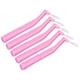 thumbnail image 4 of Cepillo Interdental, Fácil Uso Hilo Cabeza 5 PCS Portátil En Forma de L Cepillos Interdinientes Diseño de Alambre Plano Interdental Cepillo de Dientes para Limpieza de, 4 of 7