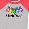 thumbnail image 4 of Inktastic Merry Christmas Rainbow Holiday Lights Boys or Girls Baby Bodysuit, 4 of 5