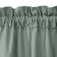 thumbnail image 3 of Phoenix Insulated Room Darkening Solid Curtain Panel Pair each 40" x 72" in Sage, 3 of 5