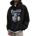 thumbnail image 3 of WILLBEST Sudaderas Deportivas para Hombre, Sudaderas De Otoño e Invierno De Talla Grande sin Capucha, Sudadera De Moda, Prenda Superior, Sudadera De Cuello Redondo De Gran Tamaño Mediana​​, 3 of 3