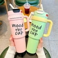 thumbnail image 2 of High-Capacity Dual-Drink Insulated Bottle with Straw & Direct Sip, Stylish Design, 2 of 19