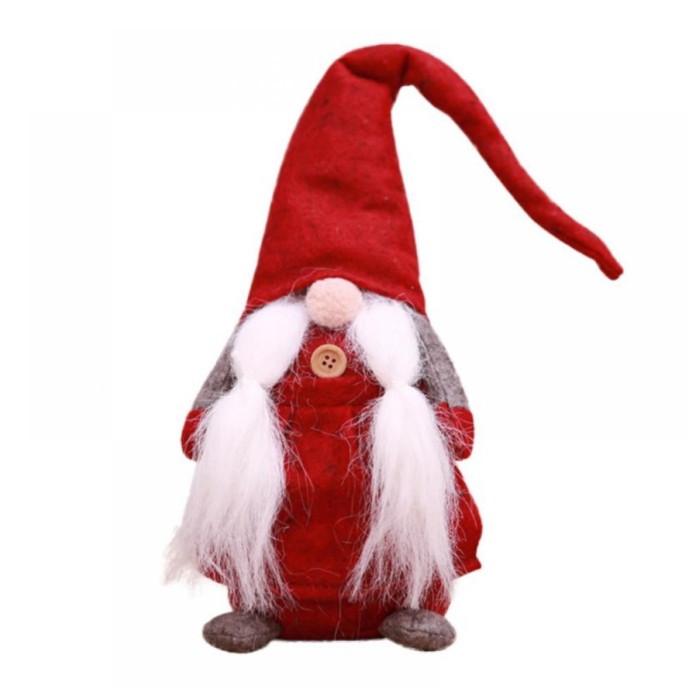 Merry Christmas 17 Inches Handmade Christmas Gnome Swedish Figurines Holiday Decoration Gifts Christmas Decorations Sale,Colorful TM Gray