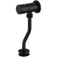 thumbnail image 1 of Toilet Urinal Flush Valve, Wall Mounted Push Button Stainless Steel Bathroom Toilet Urinal Flush Valve, Manual Delay Auto Close Matte Black, 1 of 5