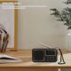 thumbnail image 2 of Mini Radio Portátil Con Banda Completa Batería 500 MAh Receptor Radio AM/FM (negro), 2 of 9