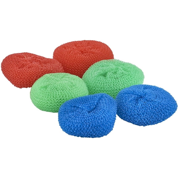Superio Plastic Scouring Pads - 6 Pack