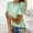 Clear, variant on Womens Summer Tops Loose Patchwork T-Shirts for Women Trendy Lace Floral Womens Blouses and Tops Dressy Short Sleeve Crewneck Tunic Plus Size Shirts for Women