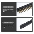 thumbnail image 3 of UPOUART Wire Brush Set 1 Piece Assorted Colors Copper & Stainless Steel Brushes for Cleaning Grooves, Crevices, and Hard-to-Reach Areas, 3 of 8