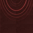 thumbnail image 1 of Ahgly Company Tapis d'Intérieur Lavables en Machine, Carrés Transitionnels Brun Chocolat, Carrés de 6', 1 of 7