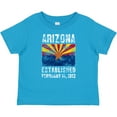 thumbnail image 3 of Inktastic Established February 14, 1912 Arizona Flag Boys or Girls Baby T-Shirt, 3 of 5