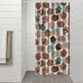 thumbnail image 3 of Sweet Treats Shower Curtain - Ice Cream Dessert Food Pattern Colorful Summer Bathroom Drapes, Waterproof Quick-Dry 36x72 Inch with Metal Grommets & 12 Hooks, 3 of 5