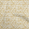 thumbnail image 1 of oneOone Velvet Yellow Fabric Asian Japanese Wave Craft Projects Decor Fabric Printed By The Yard 58 Inch Wide, 1 of 4