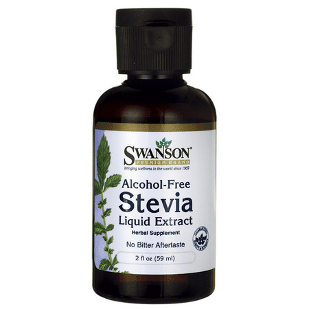 Swanson Liquid Stevia (Alcohol Free) 2 fl oz (Best Stevia Product Reviews)