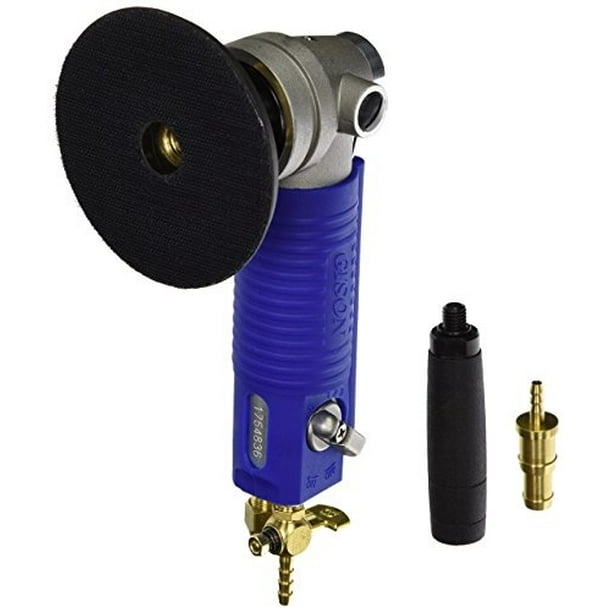 gison gpw7 4inch air wet stone polisher 4500 rpm with front exhaust