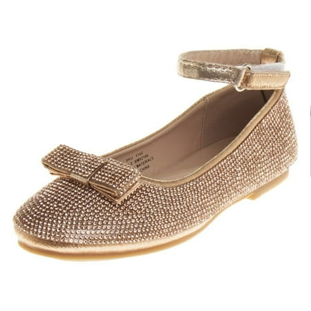 Badgley Mischka Dress Ballerinas - Rose Gold, 13