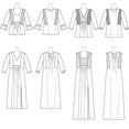 thumbnail image 4 of McCall's Sewing Pattern MISSES' TOP, TUNIC, AND DRESSES-6-8-10-12-14, 4 of 5