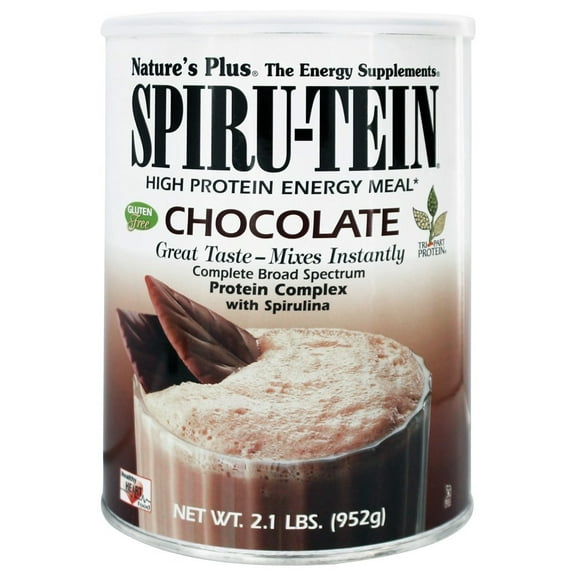 Nature's Plus - Chocolate SPIRU-TEIN Shake, 2.1 lbs.