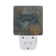 thumbnail image 5 of WOBOGO Blue Crab LED Night Light 2 Pcs Set 0.5 Watt Wall Plug in Dusk to Dawn Automatic Switch Soft White Light, 5 of 7